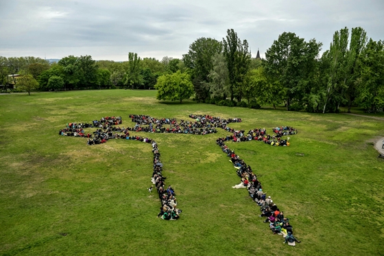 ÉLŐKÉP A VÁROSLIGETBEN